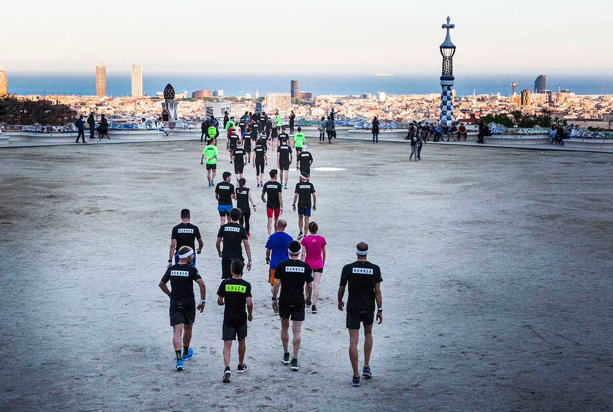 Mordrin Hacer Lidiar con Fotografía evento Nike Running Club Barcelona | Playoffvideo